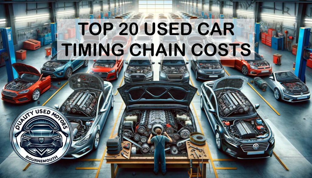 Top 20 Used Cars Timing Chain/Belt Replacement Costs