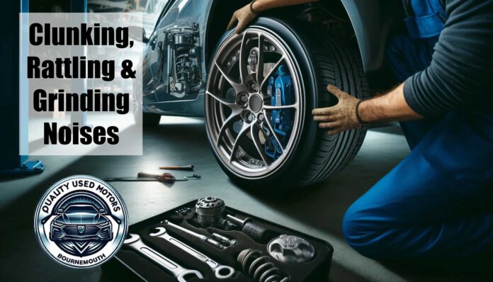 Car Wheel Clunks, Rattling, Grinds & Noises: Diagnosis & Costs Car Wheel Clunks, Rattling, Grinds & Noises: Diagnosis & Costs
